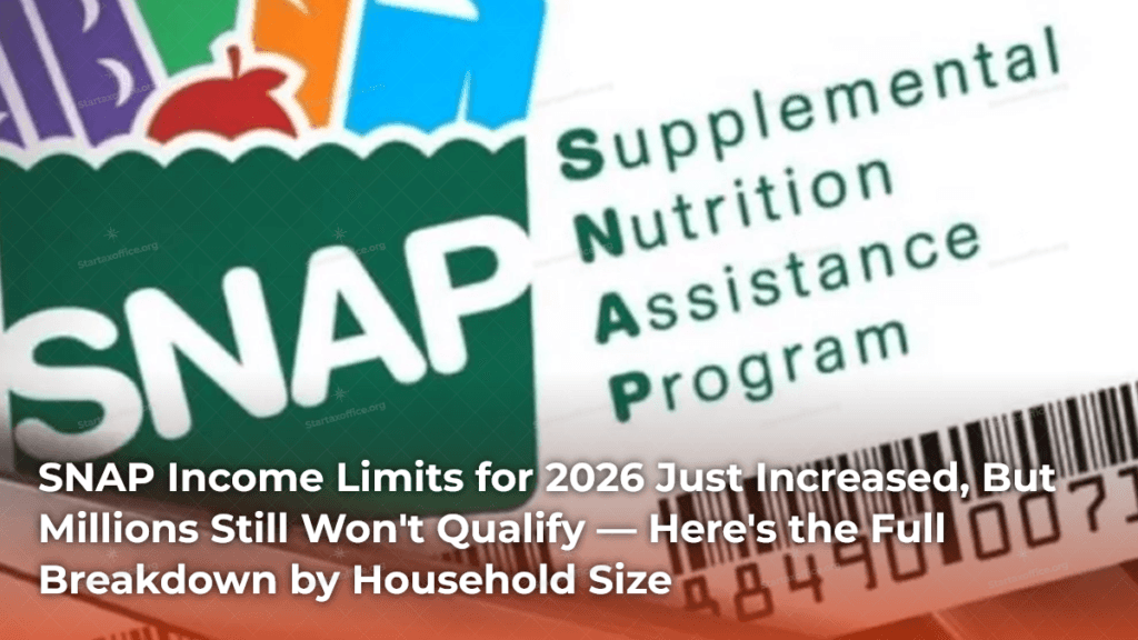 SNAP Income Limits for 2026 Just Increased, But Millions Still Won't Qualify — Here's the Full Breakdown by Household Size
